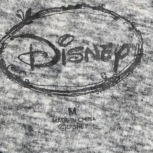 Disney PJ Pajama Pullover‎ Top Black Big Mickey Mouse sz M - Picture 3 of 6